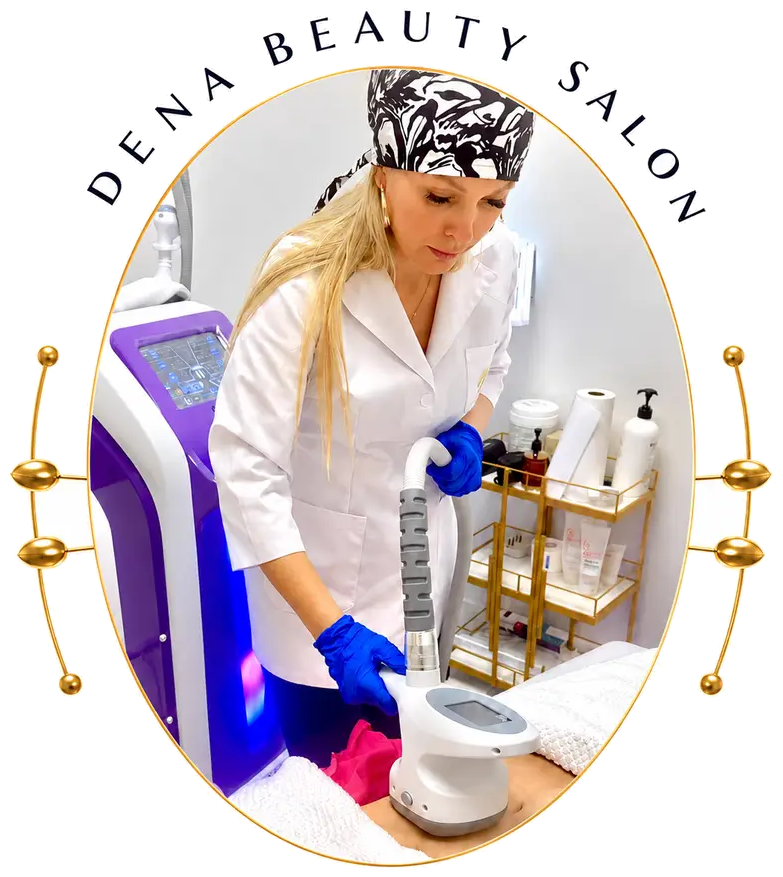 Professional body contouring treatment at Dena Beauty Salon