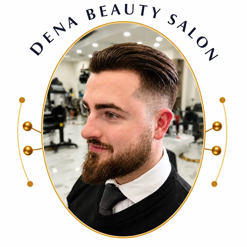 Men's haircut result at Dena Beauty Salon